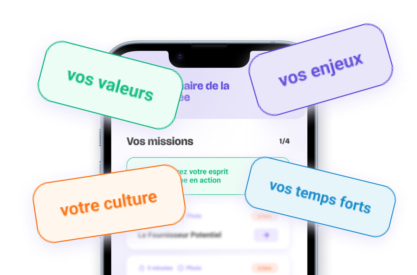 Illustration of an interactive wall